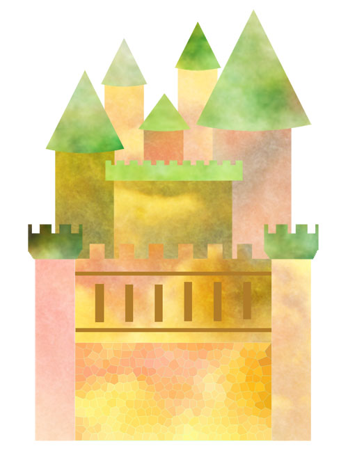 castle collaged castle -unfinished!