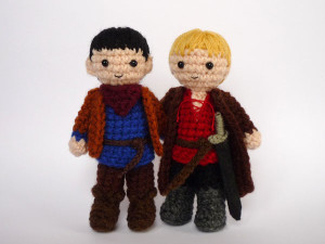 Merlin and Arthur by Luna's Crochet