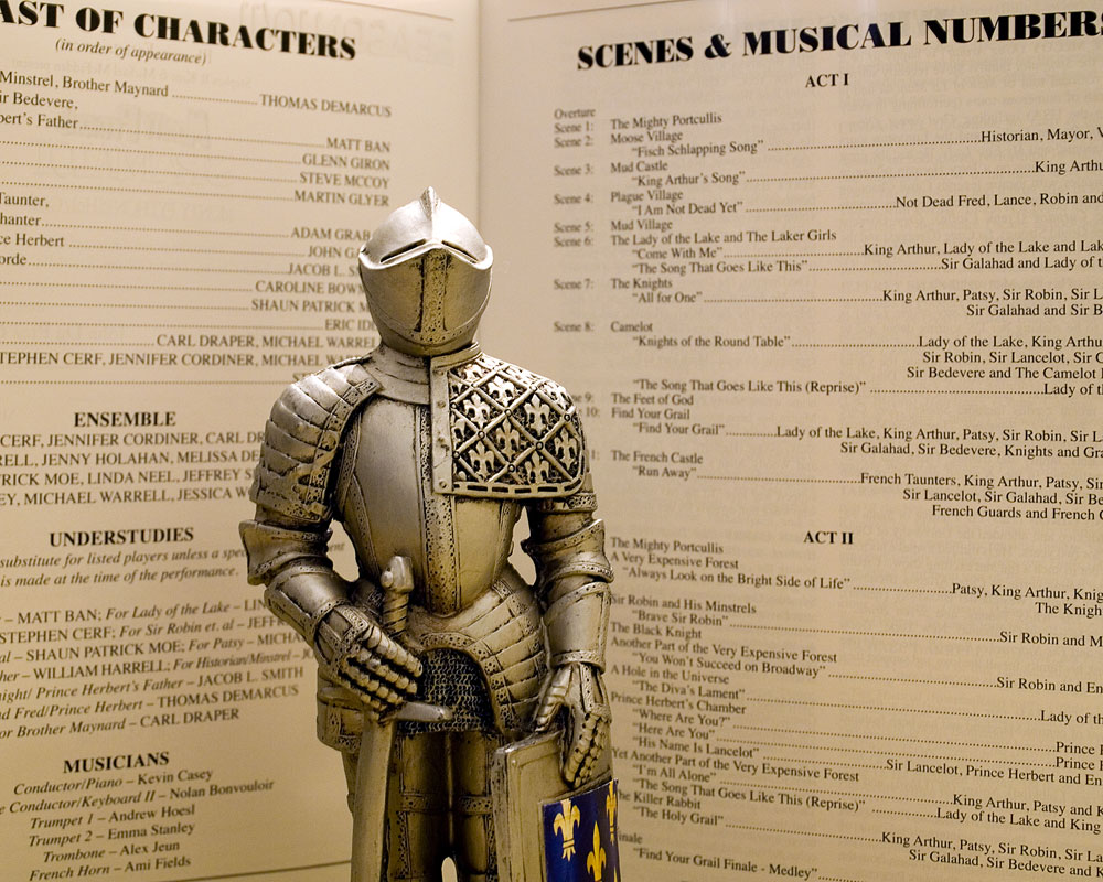 knight dragon with Camelot program