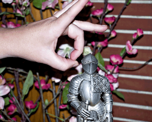 knight in motion