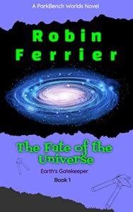 book cover fate of the universe by robin farrier