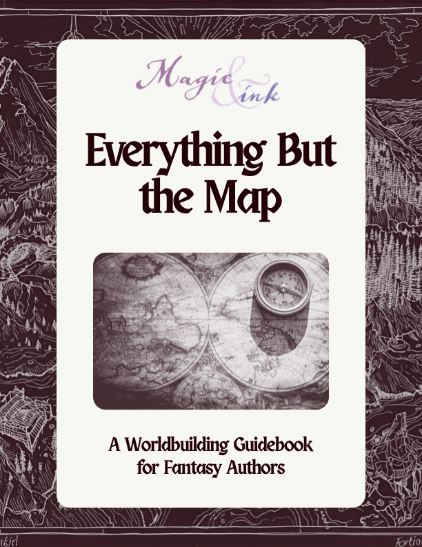 everything but the map worldbuilding workbook cover